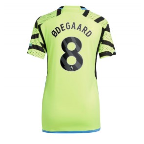 Arsenal Martin Odegaard #8 Replica Away Stadium Shirt for Women 2023-24 Short Sleeve